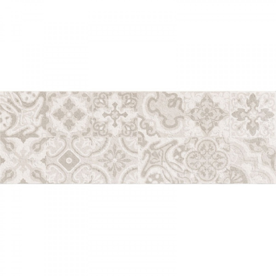 Cartago Decorado Medina Beige 25×75  Ματ διακοσμητικό πλακάκι λευκής μάζας